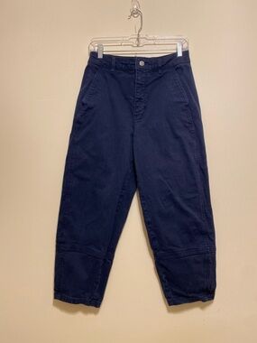 Everlane Organic cotton Navy Utility Chinos. Size 8R